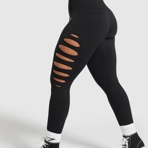 NEW!! GYMSHARK GAING SEAMLESS RIPPED LEGGINGS.
